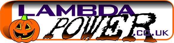 Lambdapower Logo in a Halloween Style